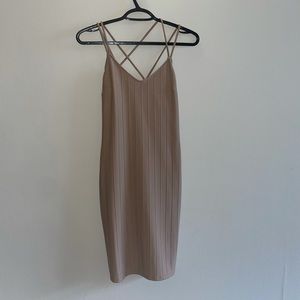Tan dress